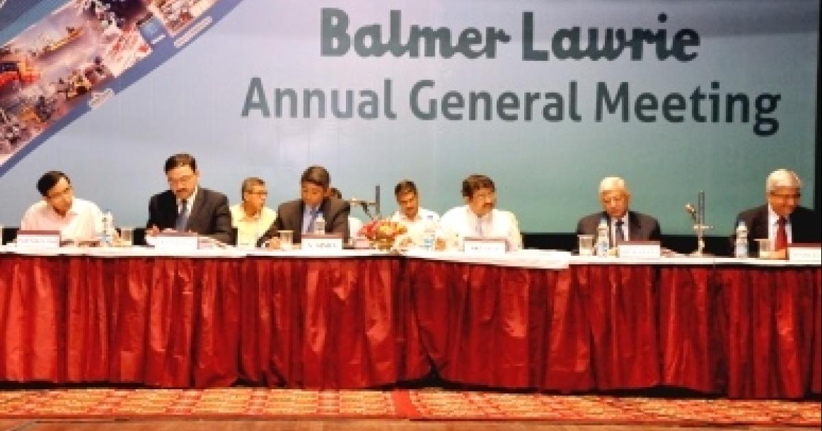 The 98th Annual General Meeting of Balmer Lawrie and Co. Ltd Press